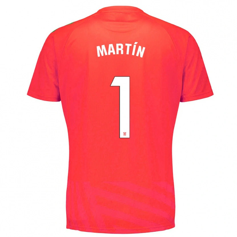 Danxen Herren Dani Martín #1 Trikot Rot Weiß Torwarttrikot 2025/26 Schweiz