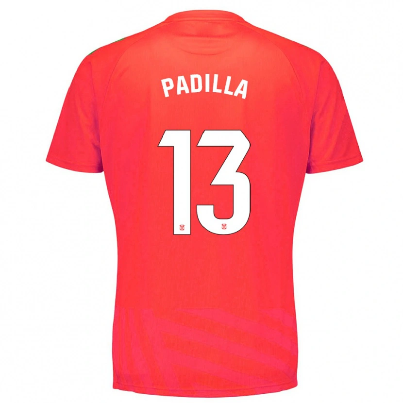 Danxen Herren Alejandro Padilla #13 Trikot Rot Weiß Torwarttrikot 2025/26 Schweiz