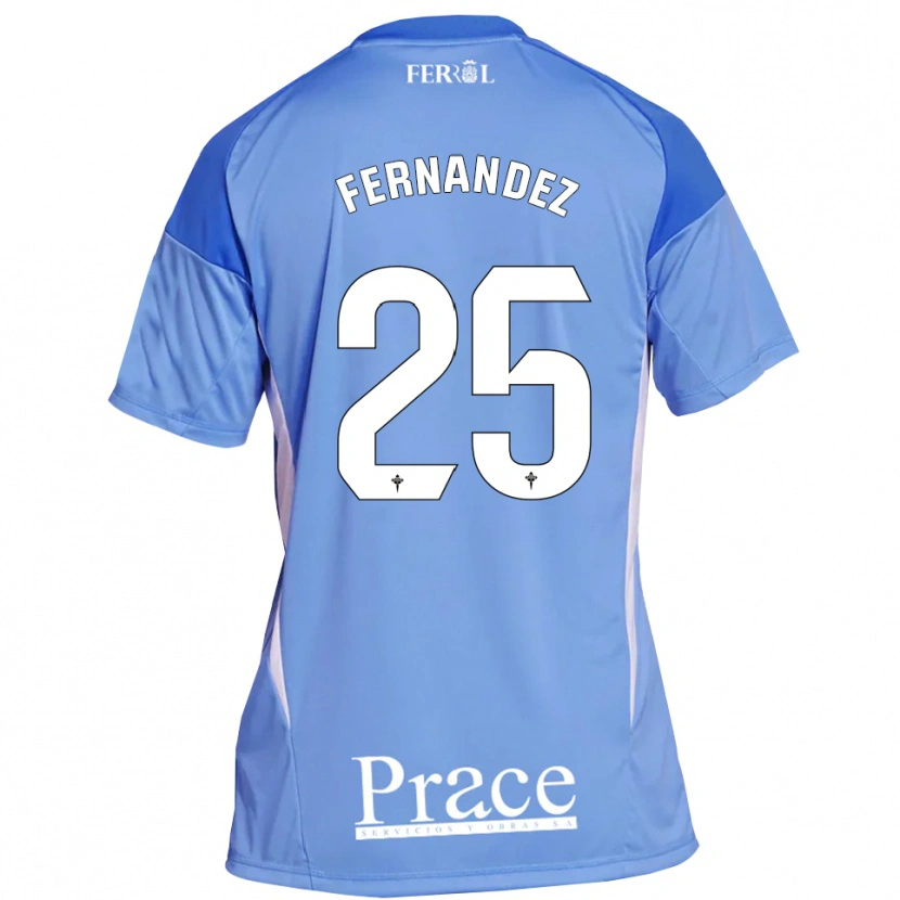 Danxen Herren César Fernández #25 Trikot Hellblau Weiß Torwarttrikot 2025/26 Schweiz