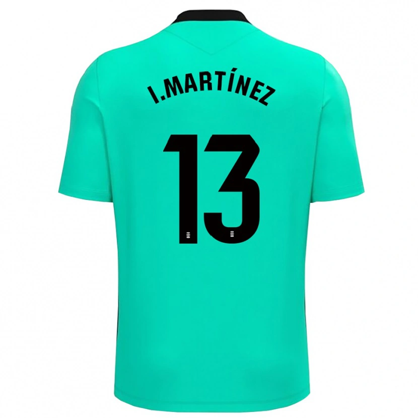 Danxen Herren Iván Martínez #13 Trikot Grün Schwarz Torwarttrikot 2025/26 Schweiz