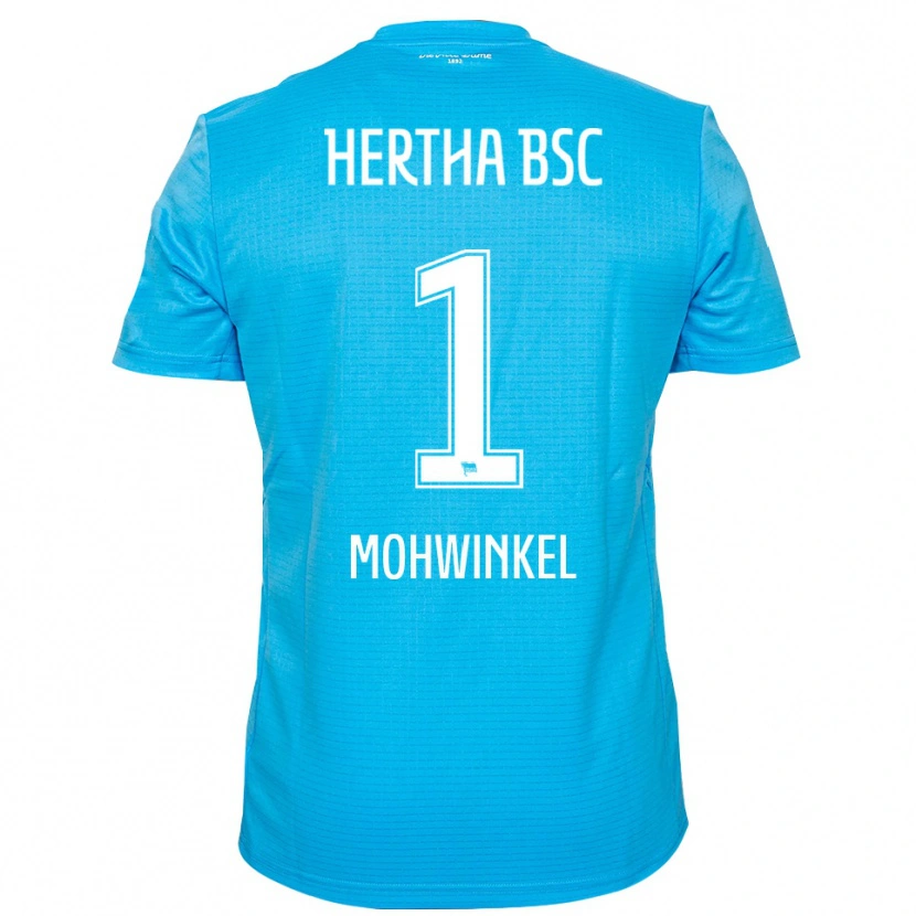 Danxen Herren Maximilian Mohwinkel #1 Trikot Hellblau Weiß Torwarttrikot 2025/26 Schweiz