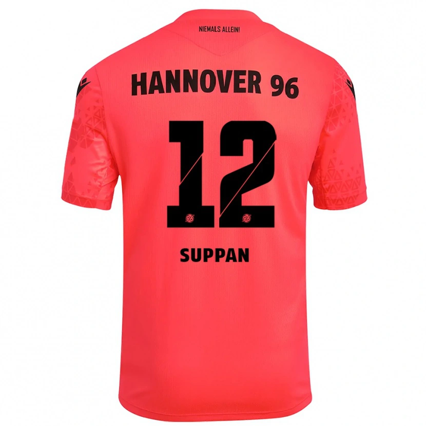 Danxen Herren Jannik Suppan #12 Trikot Rot Schwarz Torwarttrikot 2025/26 Schweiz