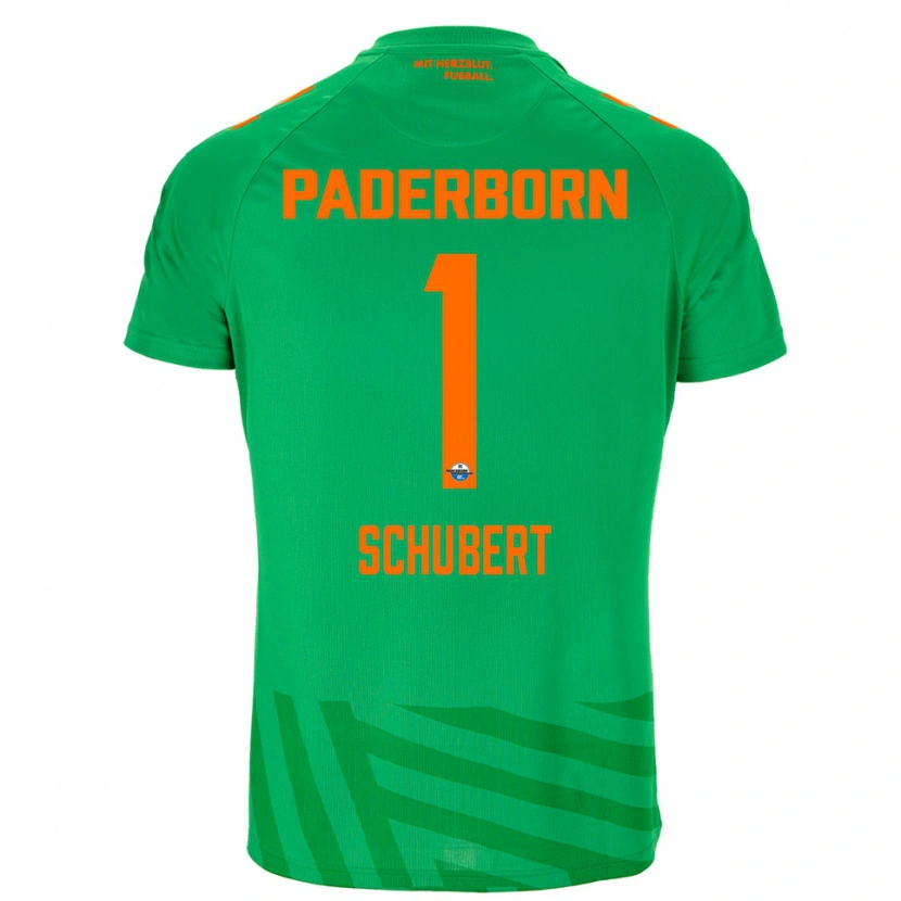 Danxen Herren Markus Schubert #1 Trikot Grün Orange Torwarttrikot 2025/26 Schweiz