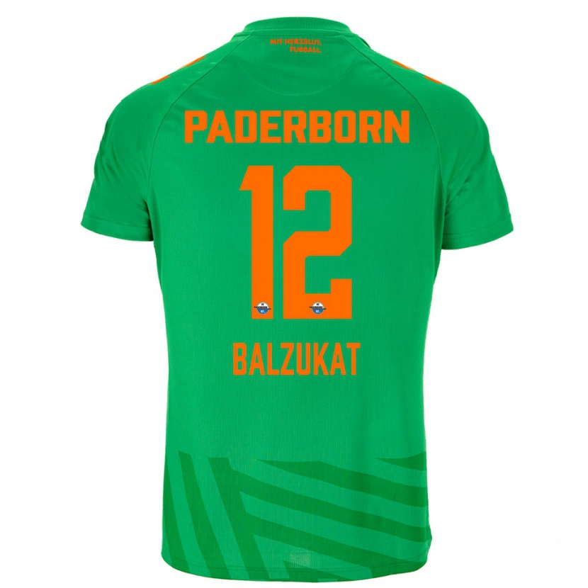Danxen Herren Jens Balzukat #12 Trikot Grün Orange Torwarttrikot 2025/26 Schweiz