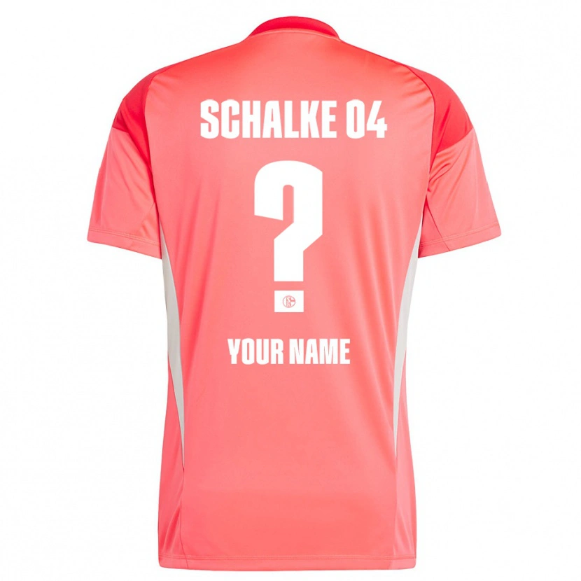 Danxen Herren Schalke 04 Trikot Korallenrot Torwarttrikot 2025/26 Schweiz