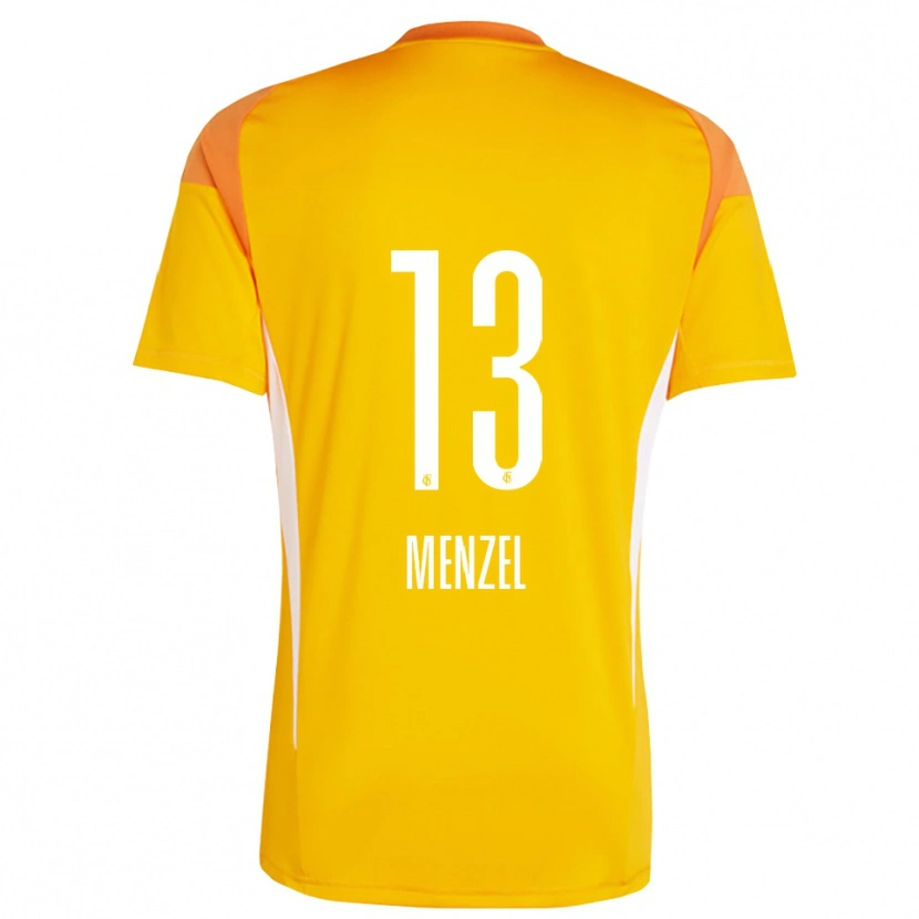 Danxen Herren Phillip Menzel #13 Trikot Gelb Orange Torwarttrikot 2025/26 Schweiz