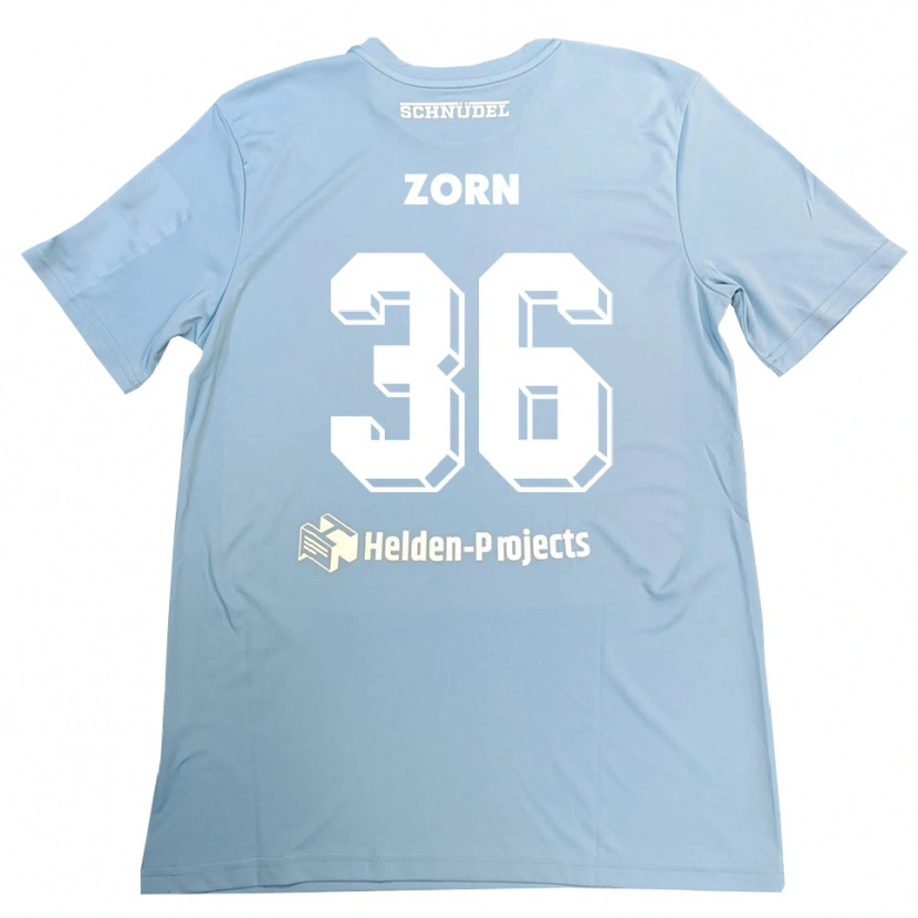 Danxen Herren Emil Zorn #36 Trikot Blaugrau Torwarttrikot 2025/26 Schweiz