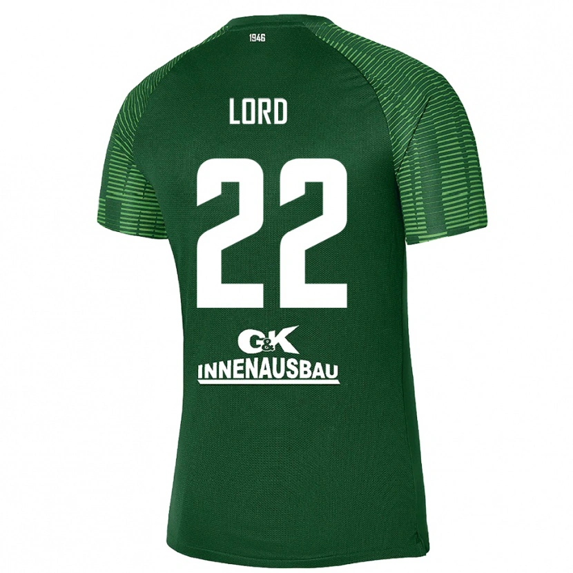 Danxen Herren Louis Lord #22 Trikot Tiefgrün Schwarz Torwarttrikot 2025/26 Schweiz