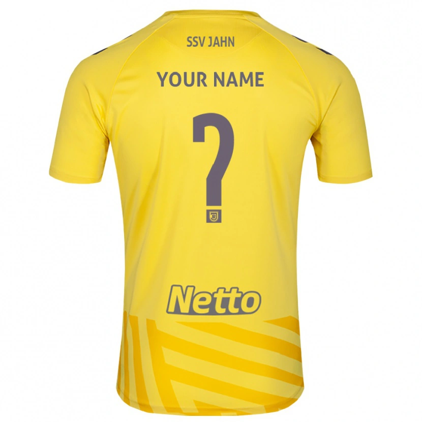 Danxen Herren Jahn Regensburg Trikot Gelb Grau Torwarttrikot 2025/26 Schweiz
