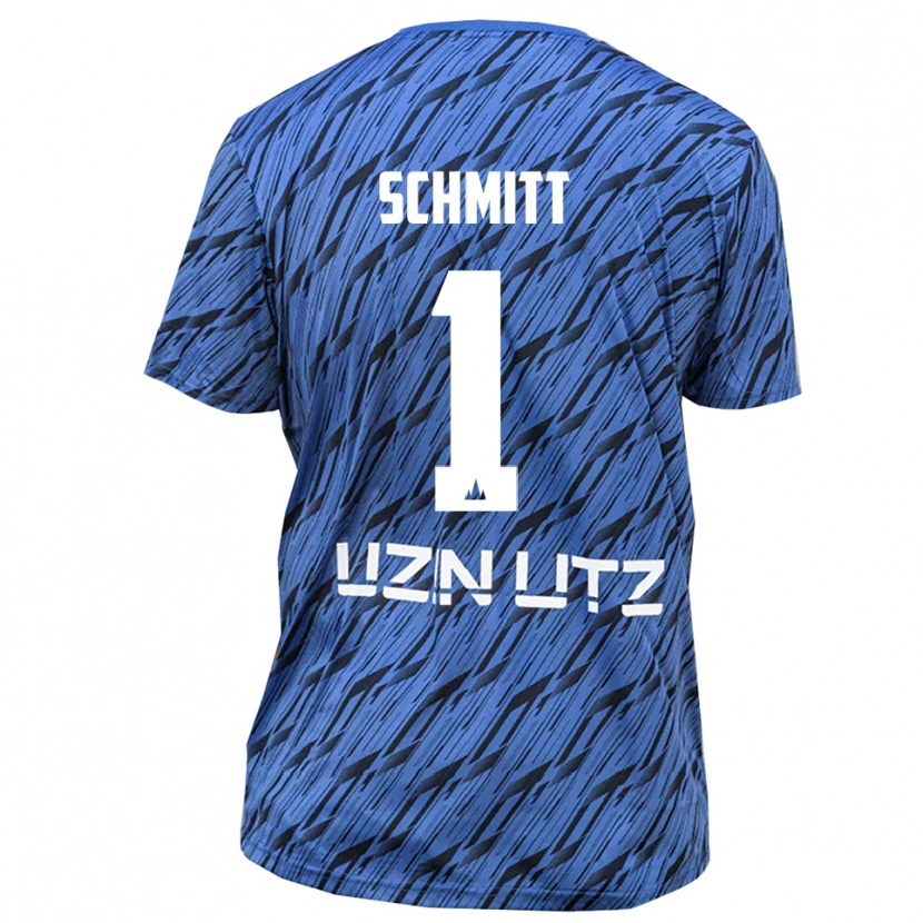 Danxen Herren Max Schmitt #1 Trikot Königsblau Weiß Torwarttrikot 2025/26 Schweiz