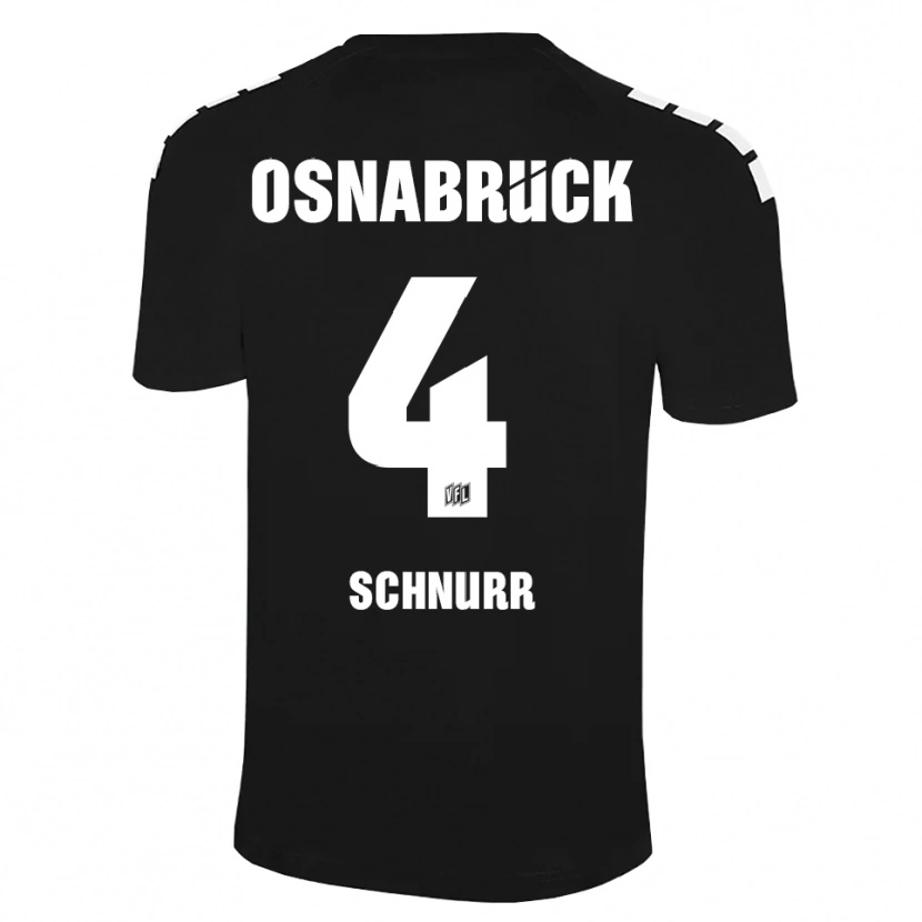 Danxen Herren Maxim Schnurr #4 Trikot Schwarz Weiß Torwarttrikot 2025/26 Schweiz