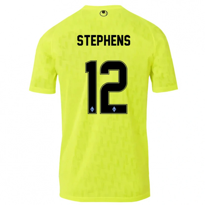 Danxen Herren Kaden Stephens #12 Trikot Gelb Schwarz Torwarttrikot 2025/26 Schweiz