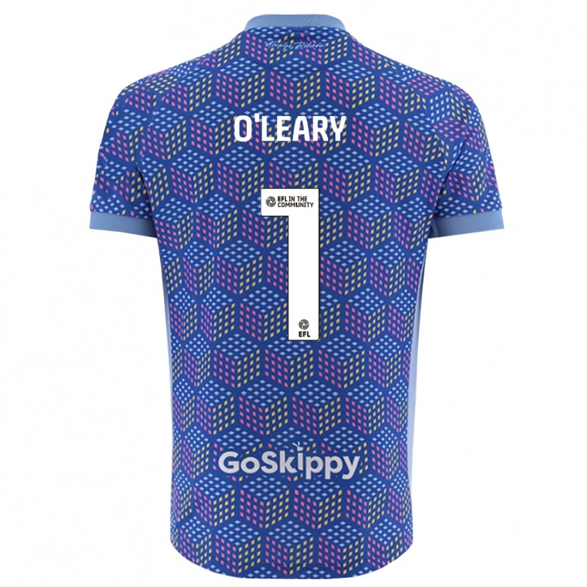 Danxen Herren Max O'Leary #1 Trikot Blau Schwarz Torwarttrikot 2025/26 Schweiz