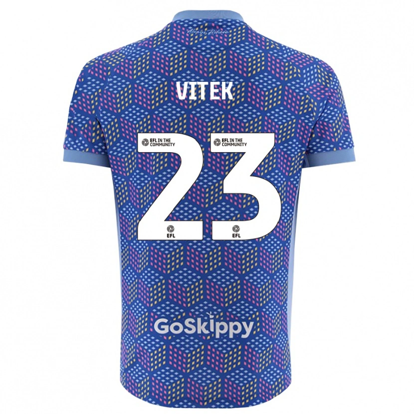 Danxen Herren Radek Vítek #23 Trikot Blau Schwarz Torwarttrikot 2025/26 Schweiz