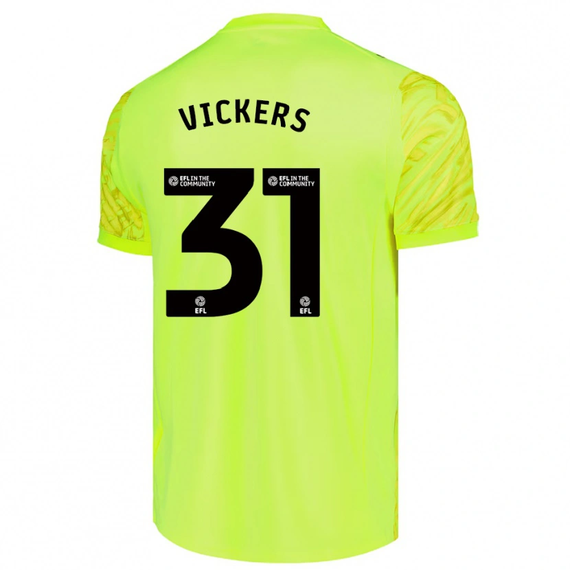 Danxen Herren Josh Vickers #31 Trikot Leuchtgrün Torwarttrikot 2025/26 Schweiz