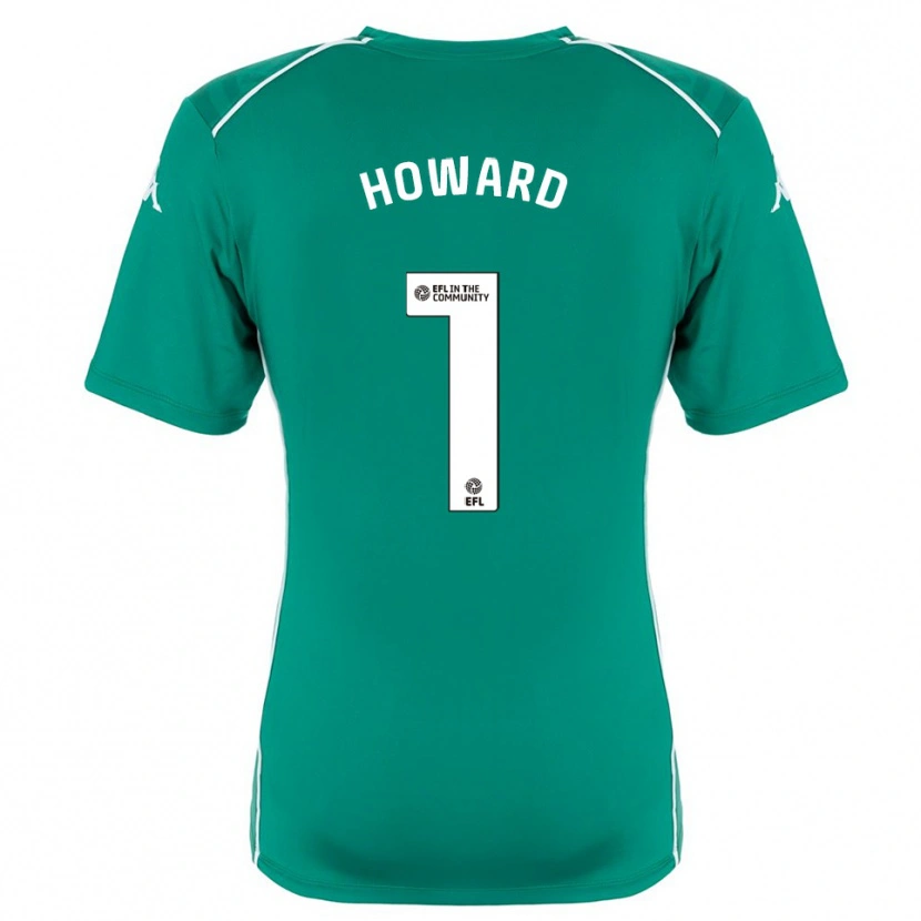 Danxen Herren Archie Howard #1 Trikot Grün Weiß Torwarttrikot 2025/26 Schweiz