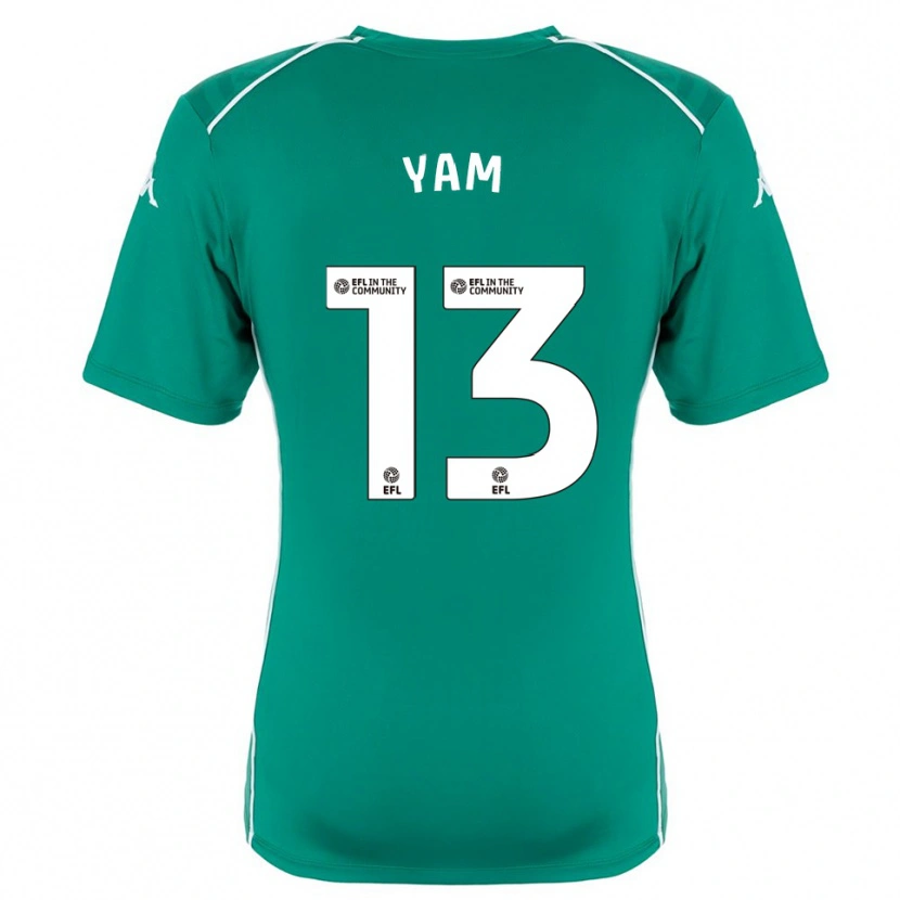 Danxen Herren Callum Yam #13 Trikot Grün Weiß Torwarttrikot 2025/26 Schweiz