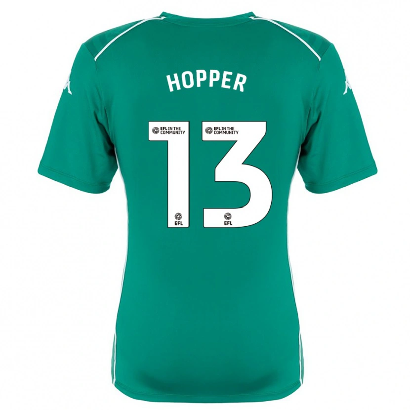 Danxen Herren Jake Hopper #13 Trikot Grün Weiß Torwarttrikot 2025/26 Schweiz