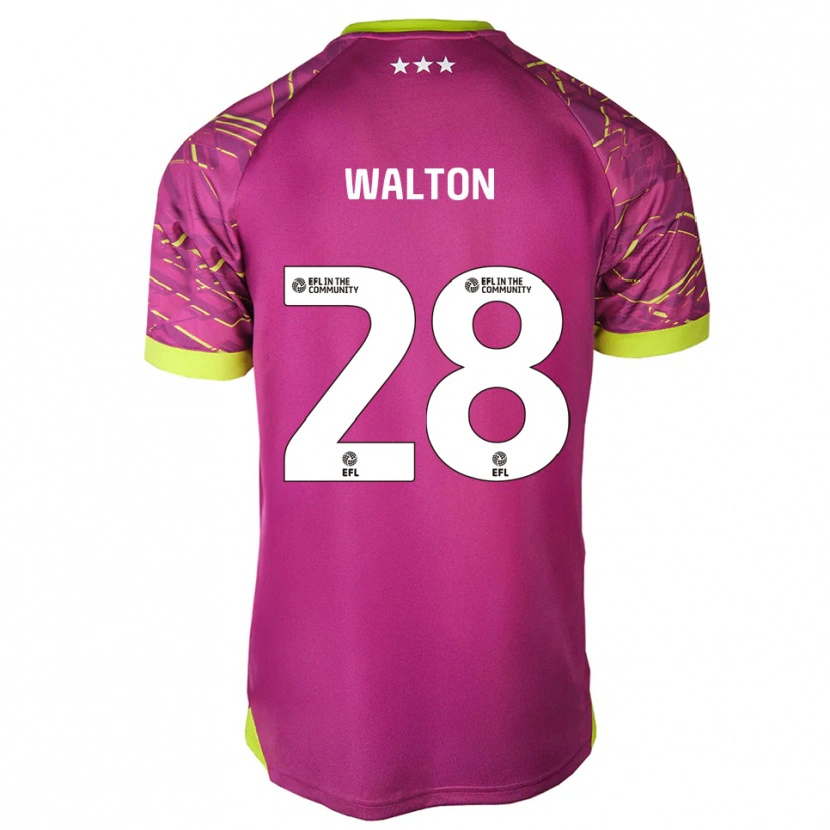 Danxen Herren Christian Walton #28 Trikot Magentarot Torwarttrikot 2025/26 Schweiz
