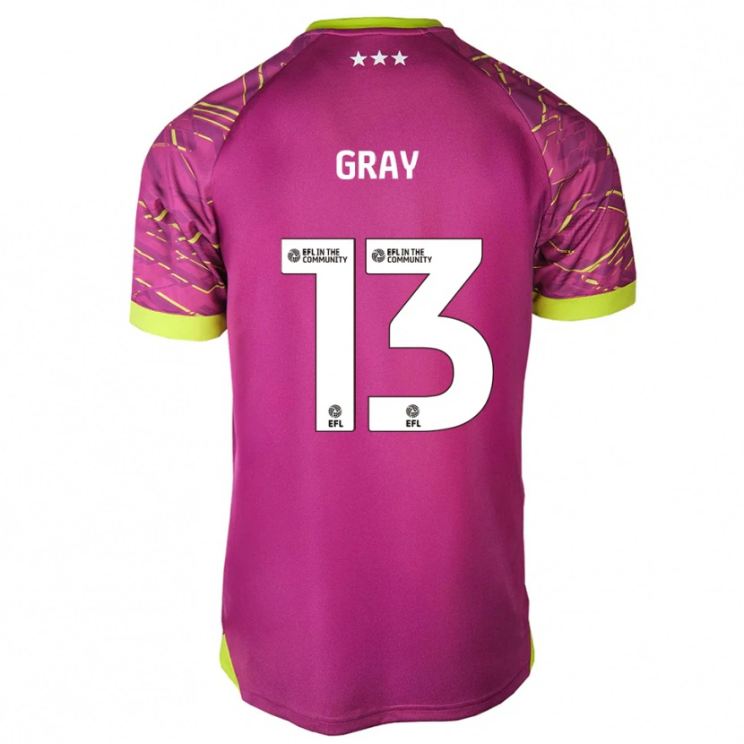 Danxen Herren Henry Gray #13 Trikot Magentarot Torwarttrikot 2025/26 Schweiz