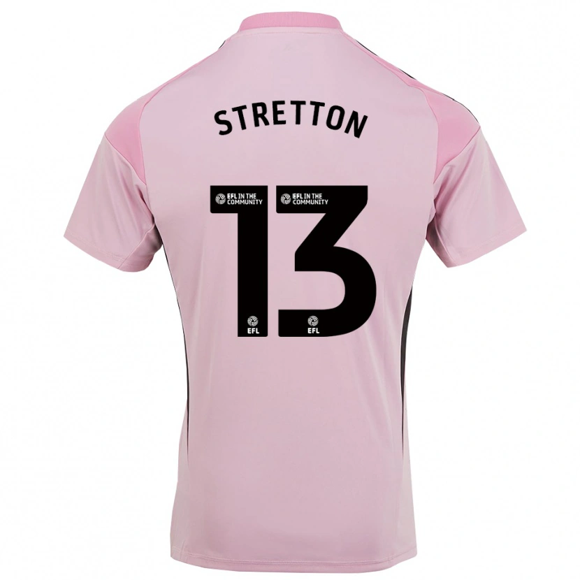 Danxen Herren Leo Stretton #13 Trikot Kirschblütenrosa Torwarttrikot 2025/26 Schweiz