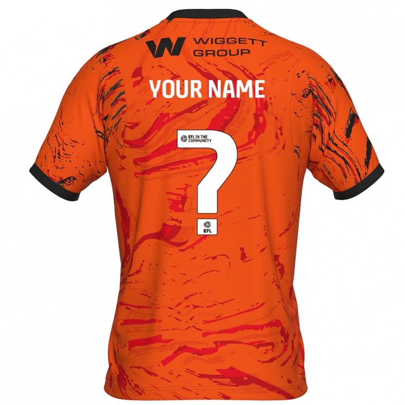 Danxen Herren Millwall FC Trikot Orange Schwarz Torwarttrikot 2025/26 Schweiz