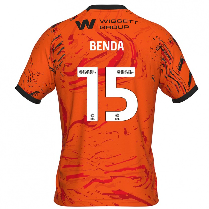 Danxen Herren Steven Benda #15 Trikot Orange Schwarz Torwarttrikot 2025/26 Schweiz