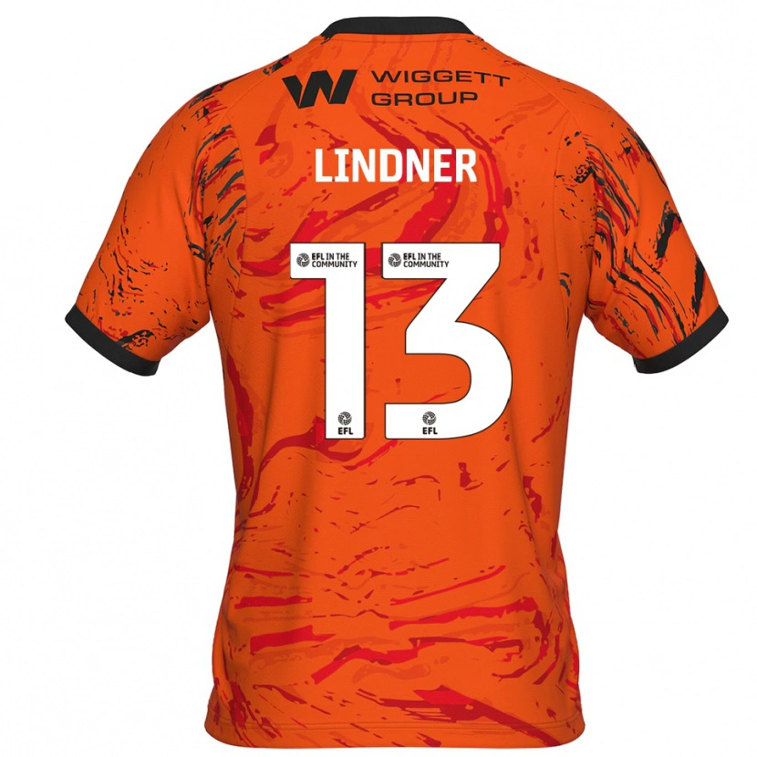 Danxen Herren Caspar Lindner #13 Trikot Orange Schwarz Torwarttrikot 2025/26 Schweiz