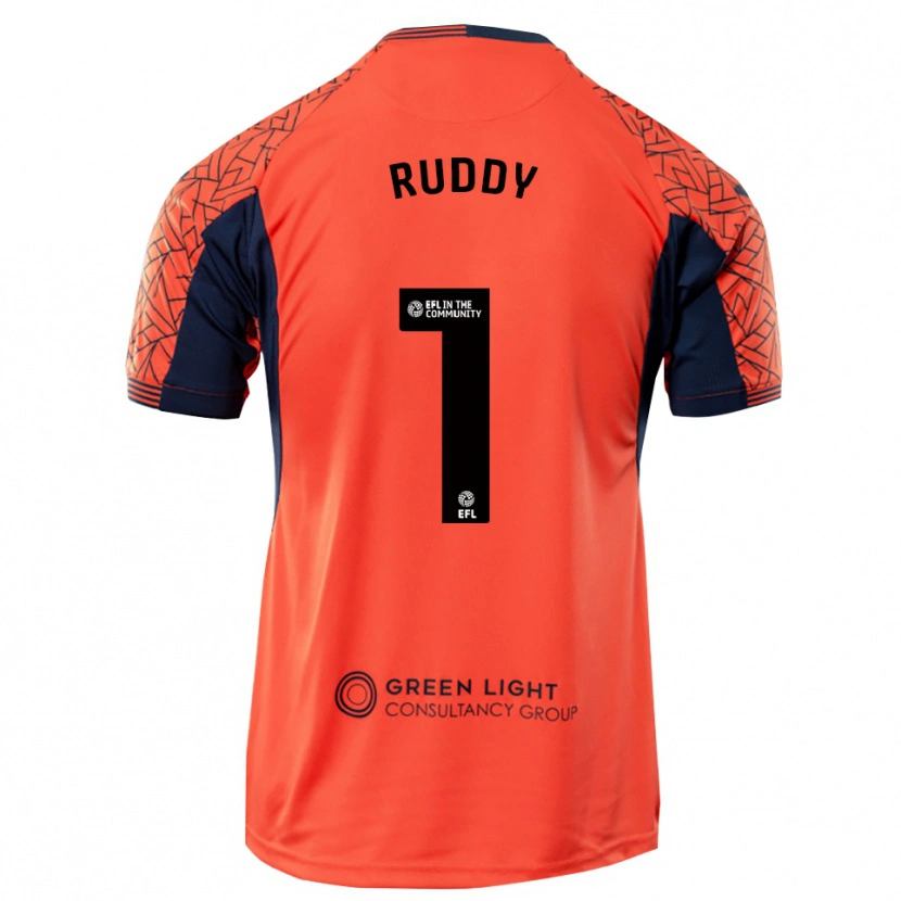 Danxen Herren Jack Ruddy #1 Trikot Orange Schwarz Torwarttrikot 2025/26 Schweiz