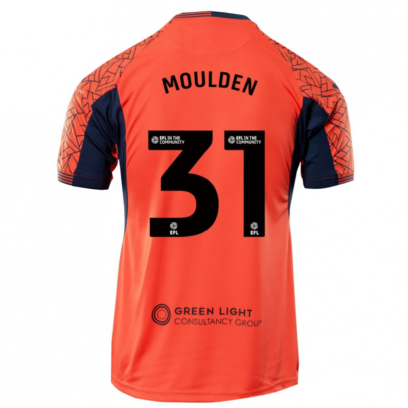 Danxen Herren Louie Moulden #31 Trikot Orange Schwarz Torwarttrikot 2025/26 Schweiz