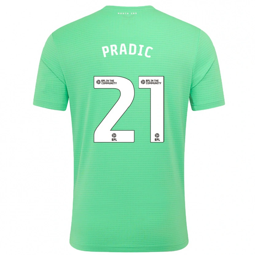 Danxen Herren James Pradic #21 Trikot Pastell Türkis Torwarttrikot 2025/26 Schweiz
