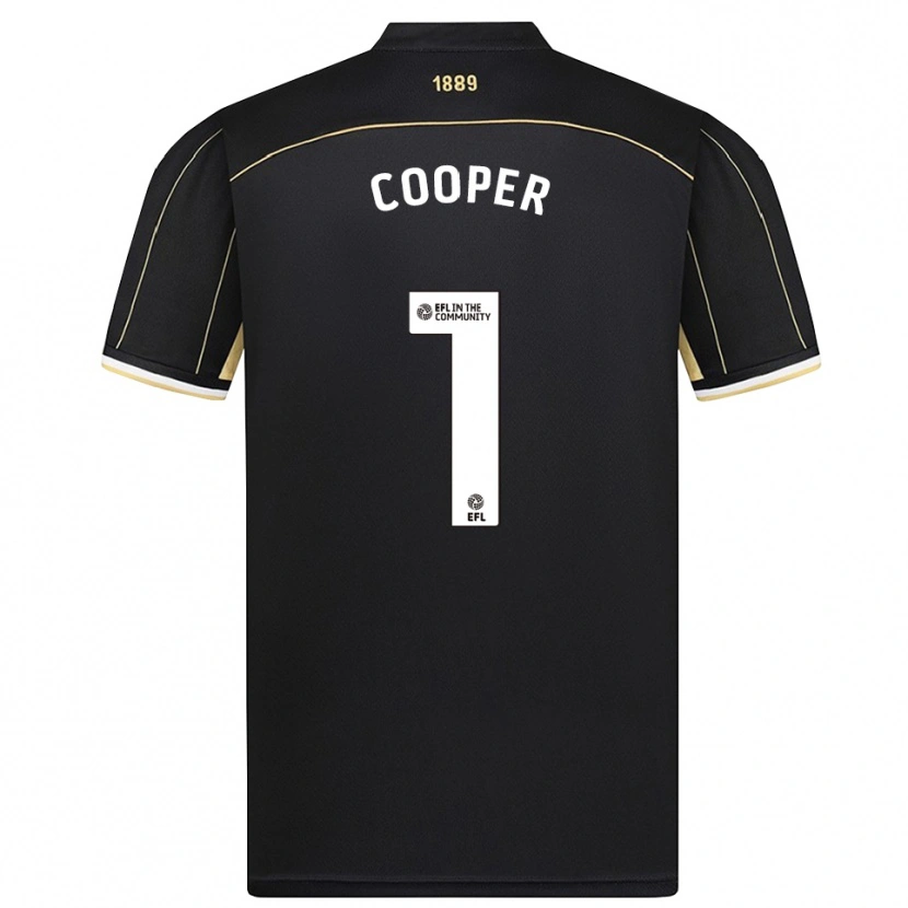 Danxen Herren Michael Cooper #1 Trikot Schwarz Braun Torwarttrikot 2025/26 Schweiz