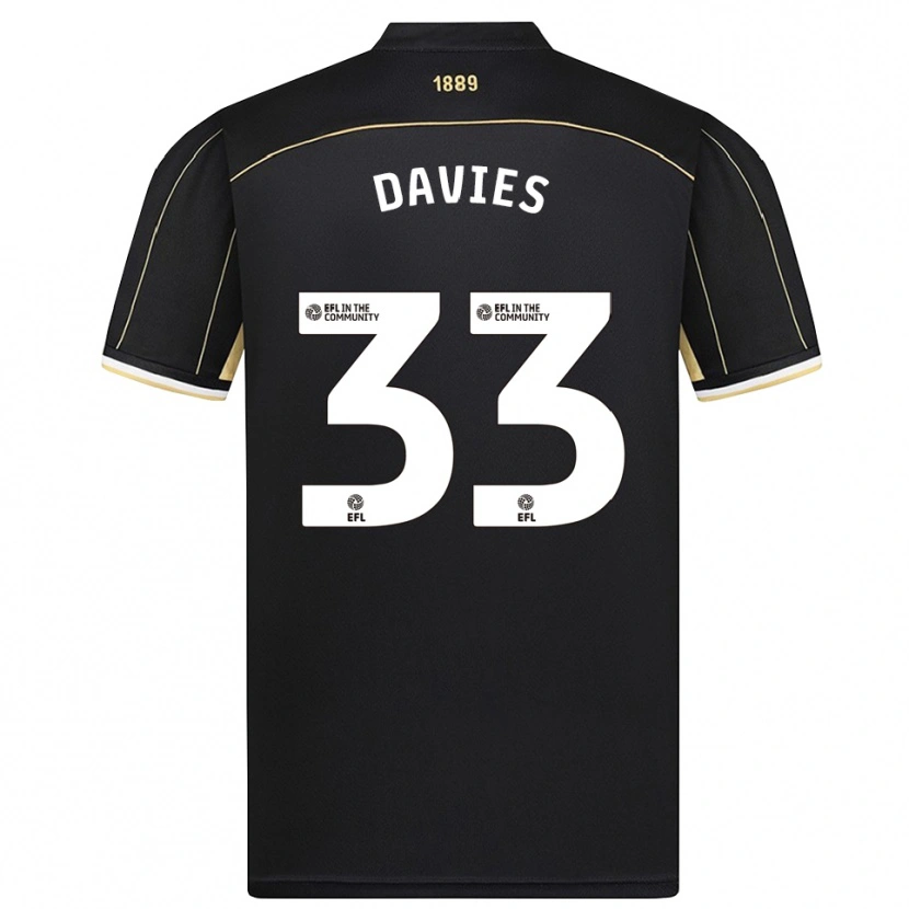 Danxen Herren Bethan Davies #33 Trikot Schwarz Braun Torwarttrikot 2025/26 Schweiz