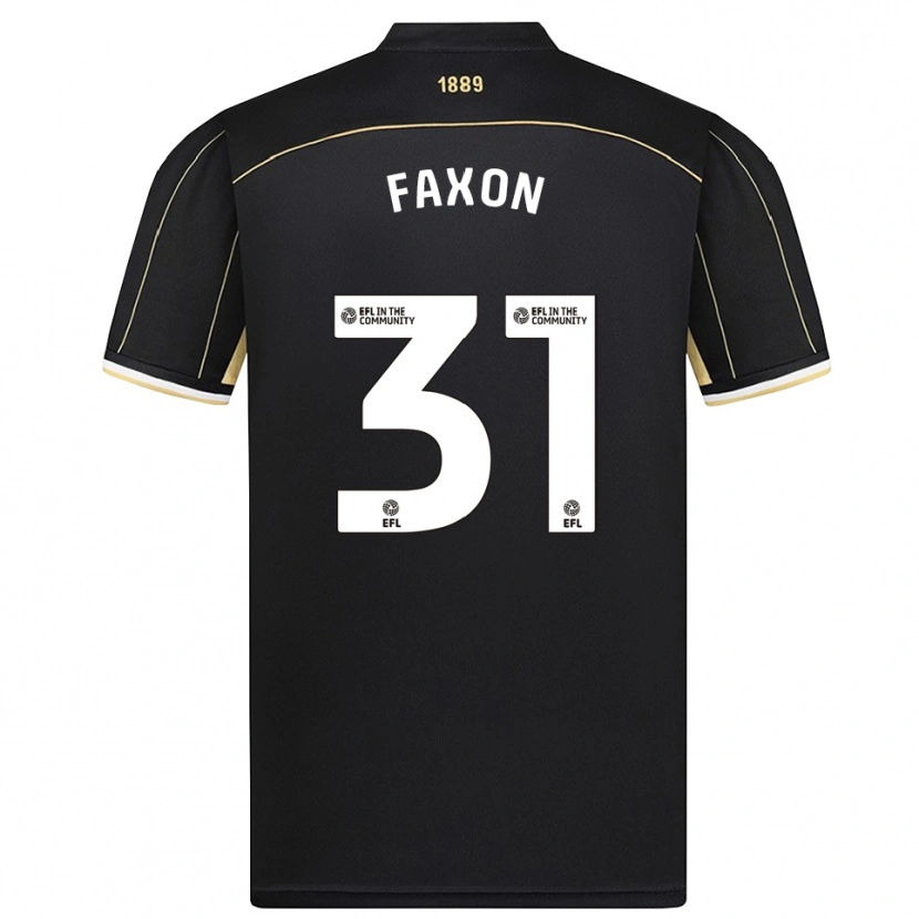 Danxen Herren Luke Faxon #31 Trikot Schwarz Braun Torwarttrikot 2025/26 Schweiz
