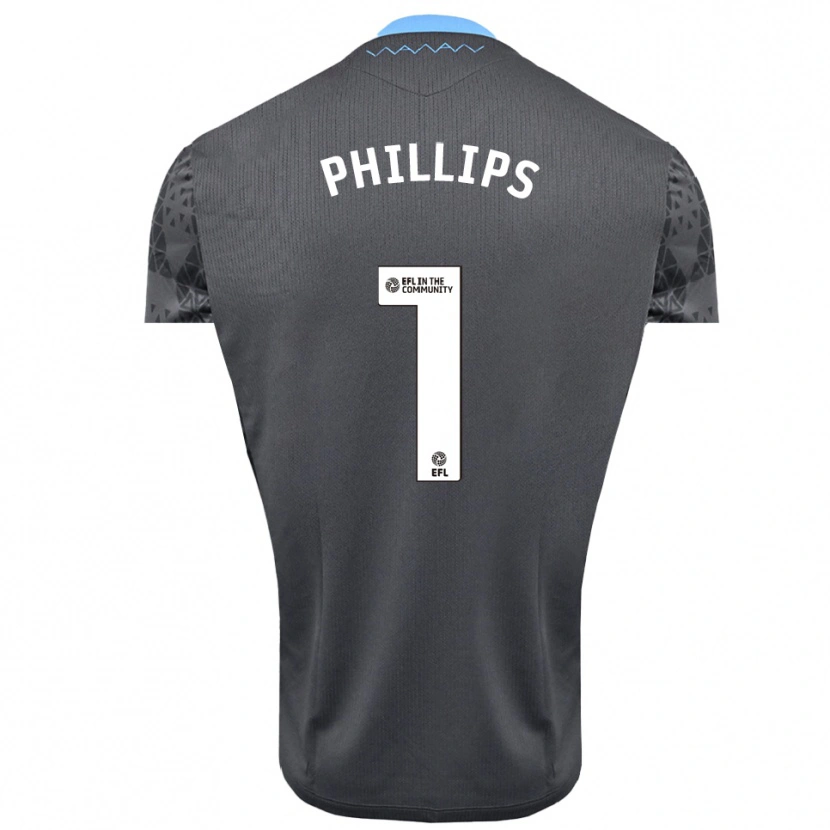 Danxen Herren Jack Phillips #1 Trikot Grau Weiß Torwarttrikot 2025/26 Schweiz