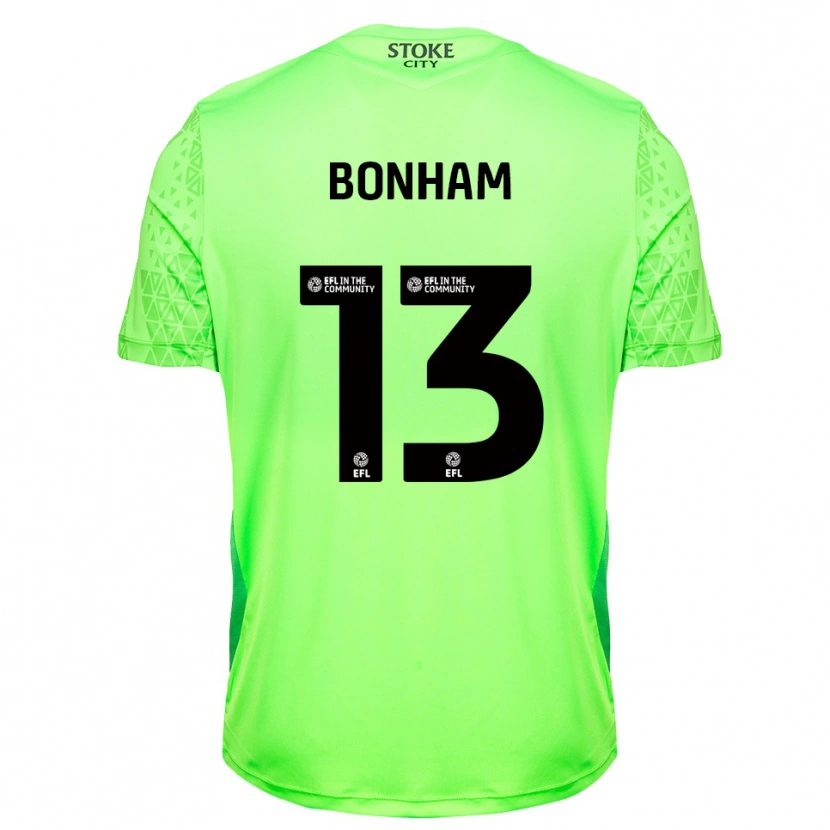 Danxen Herren Jack Bonham #13 Trikot Grün Schwarz Torwarttrikot 2025/26 Schweiz