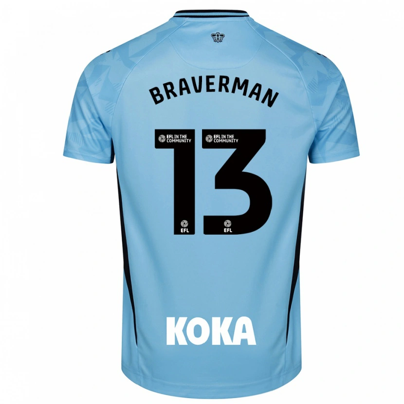 Danxen Herren Zack Braverman #13 Trikot Hellhimmelblau Torwarttrikot 2025/26 Schweiz