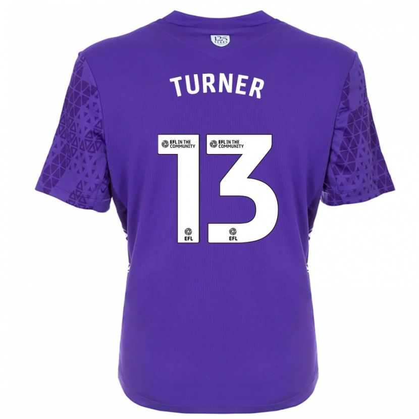 Danxen Herren Shannon Turner #13 Trikot Violett Weiß Torwarttrikot 2025/26 Schweiz
