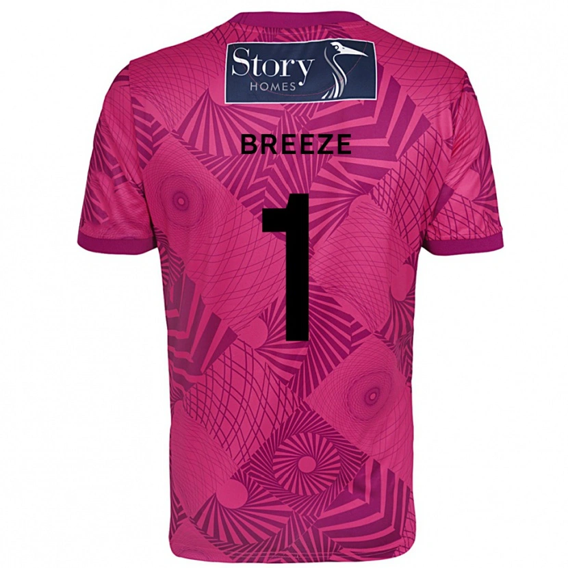 Danxen Herren Gabriel Breeze #1 Trikot Violett Magenta Torwarttrikot 2025/26 Schweiz