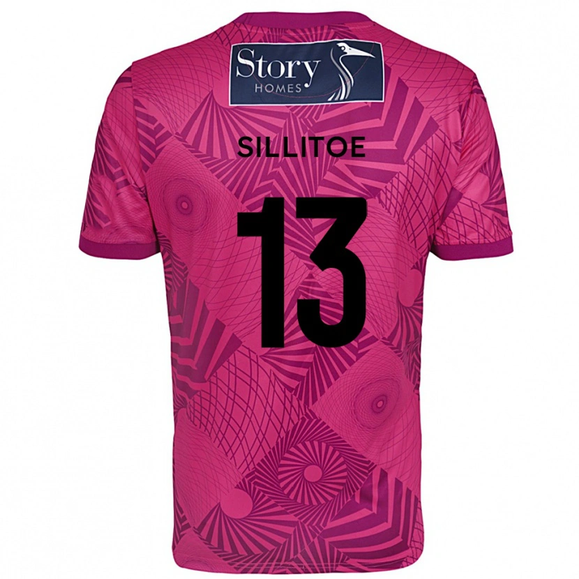 Danxen Herren Casey Sillitoe #13 Trikot Violett Magenta Torwarttrikot 2025/26 Schweiz