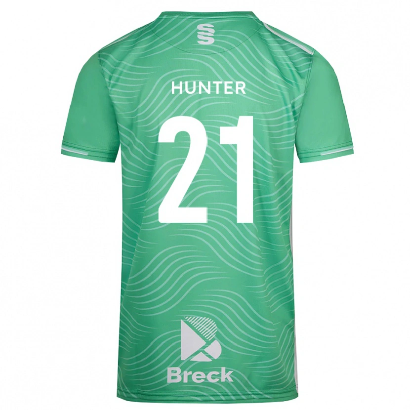 Danxen Herren Megan Hunter #21 Trikot Mittel Türkis Torwarttrikot 2025/26 Schweiz