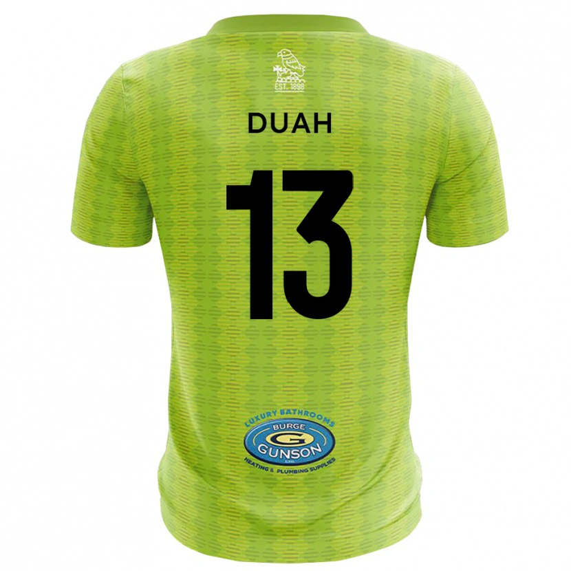 Danxen Herren Enos Duah #13 Trikot Rasen Grün Torwarttrikot 2025/26 Schweiz