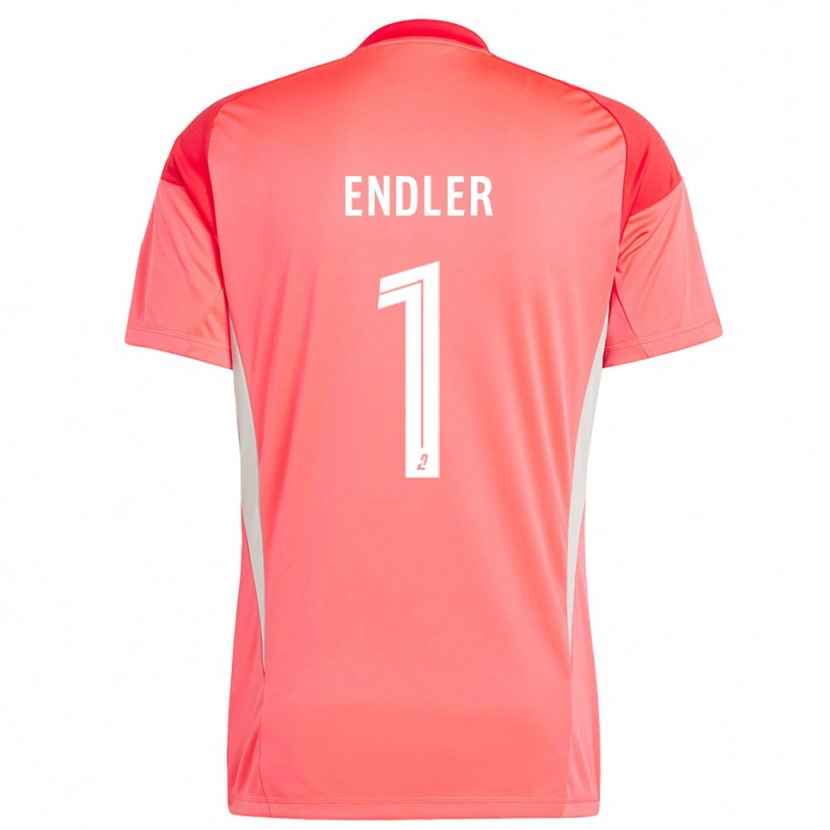 Danxen Herren Christiane Endler #1 Trikot Hellorange Torwarttrikot 2025/26 Schweiz