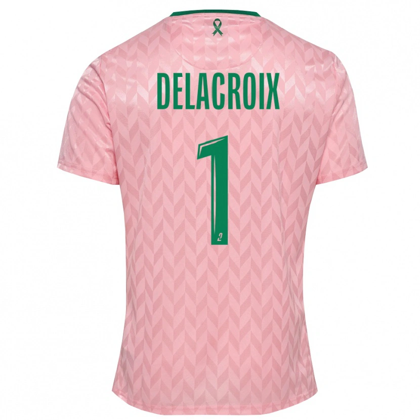 Danxen Herren Noa Delacroix #1 Trikot Pink Grün Torwarttrikot 2025/26 Schweiz