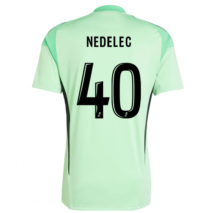 Danxen Herren Aymerick Nedelec #40 Trikot Hellgrün Schwarz Torwarttrikot 2025/26 Schweiz