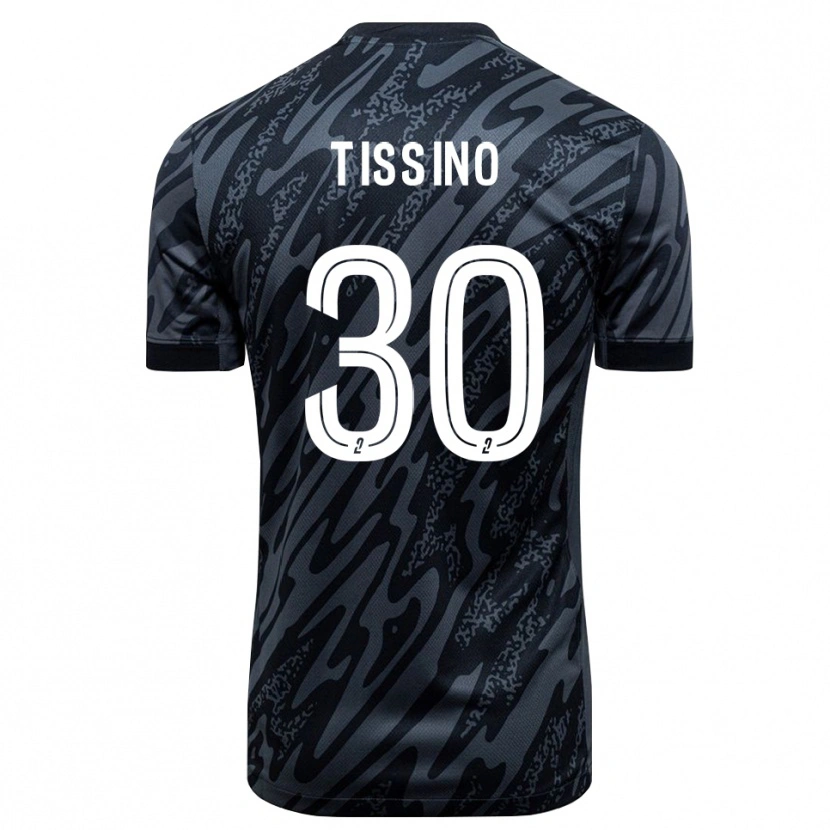 Danxen Herren Julie Tissino #30 Trikot Grau Schwarz Torwarttrikot 2025/26 Schweiz