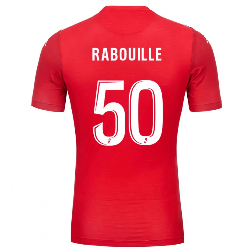 Danxen Herren Valentin Rabouille #50 Trikot Rot Weiß Torwarttrikot 2025/26 Schweiz
