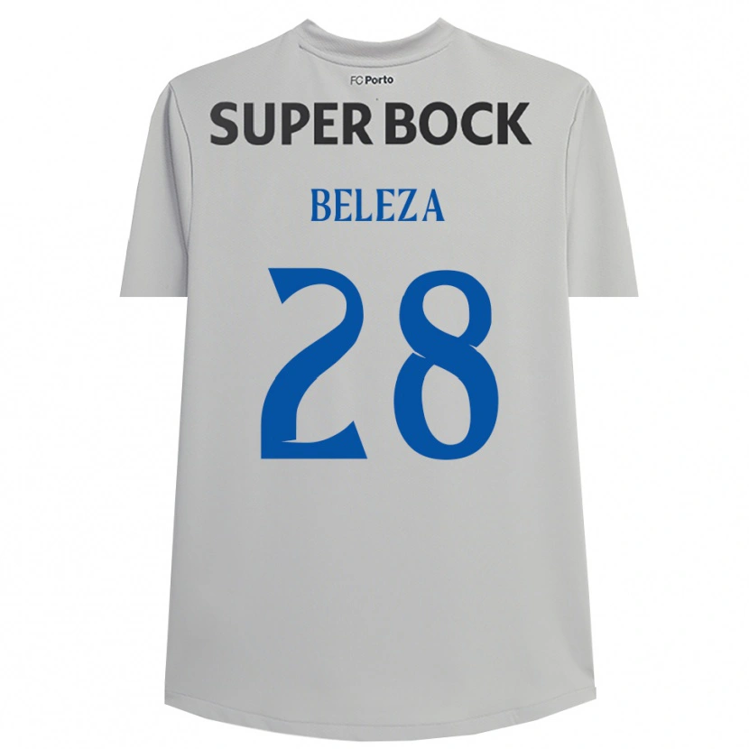 Danxen Herren Tatiana Beleza #28 Trikot Hellgrau Schwarz Torwarttrikot 2025/26 Schweiz