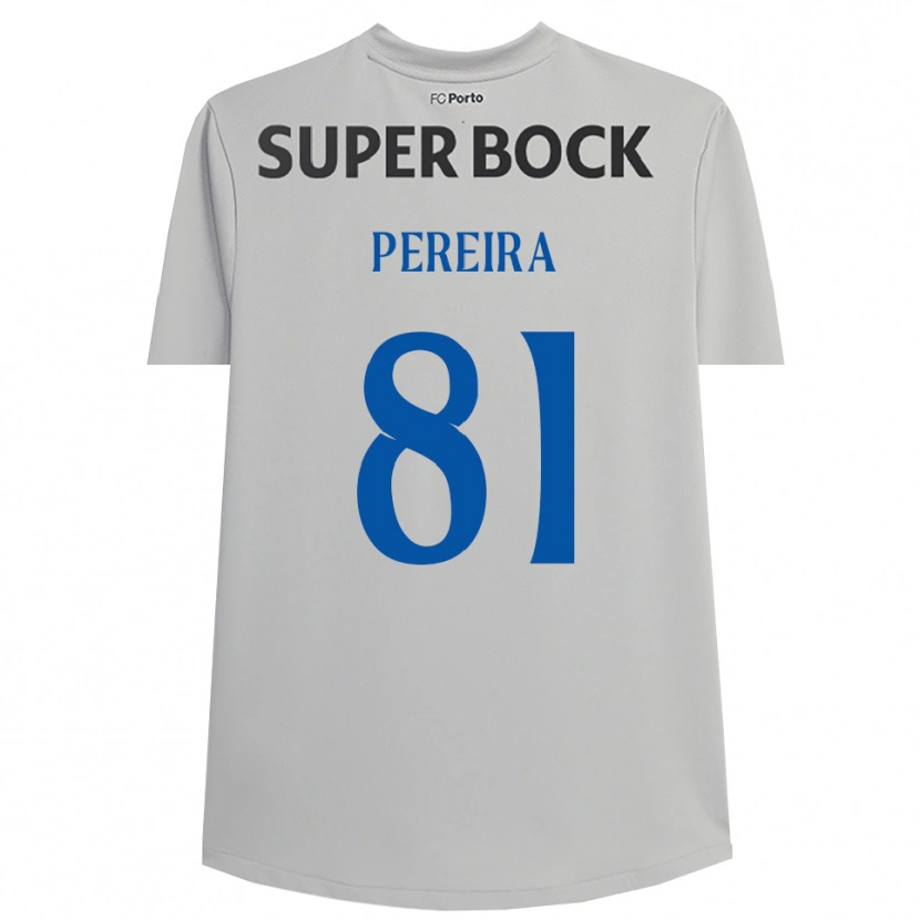 Danxen Herren Martim Pereira #81 Trikot Hellgrau Schwarz Torwarttrikot 2025/26 Schweiz