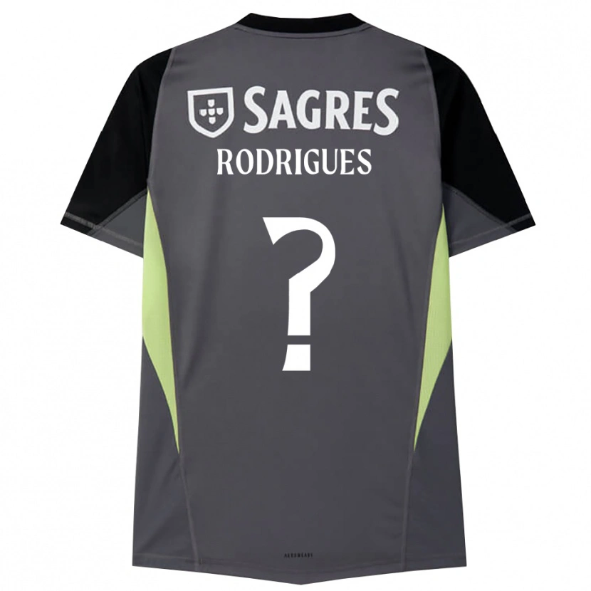 Danxen Herren Miguel Rodrigues #0 Trikot Dunkelgrau Schwarz Torwarttrikot 2025/26 Schweiz